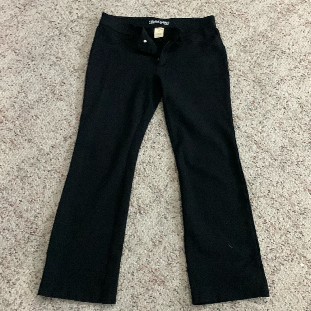 Brand is Faded Glory. Size 10 petite.